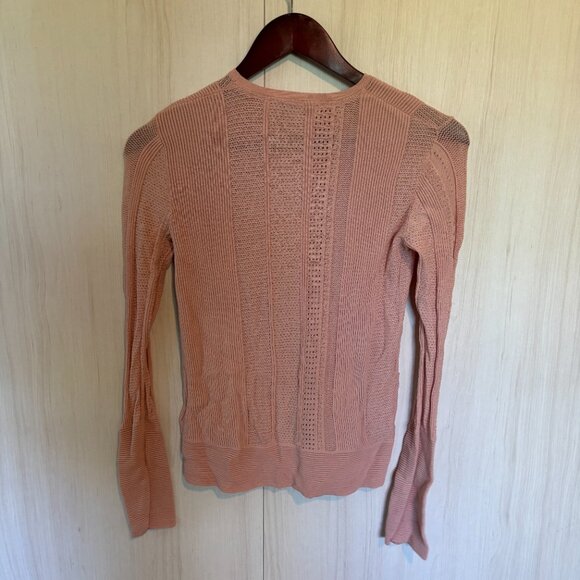 Equipment Femme Islet Pullover top, Pink XS *As worn by Jenna Ortega! - Picture 6 of 7